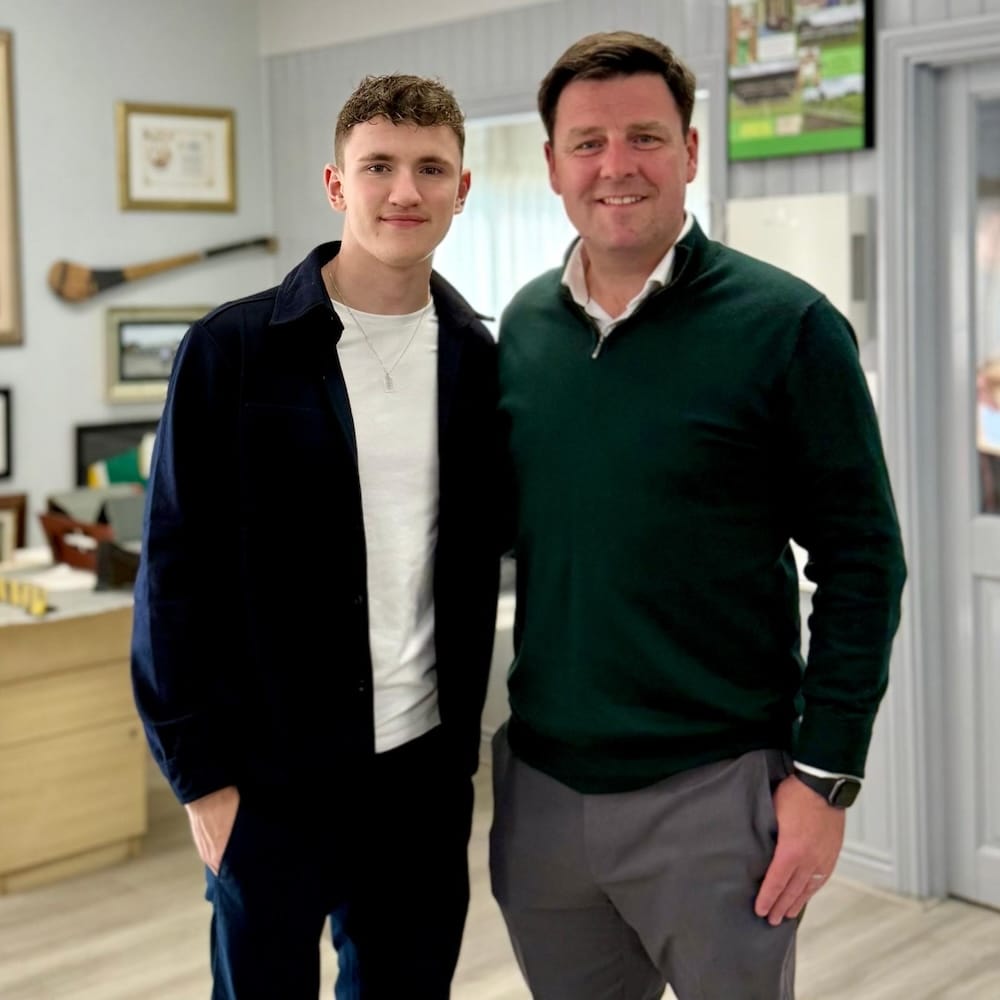 Alex Dunne and Deputy John Clendennen